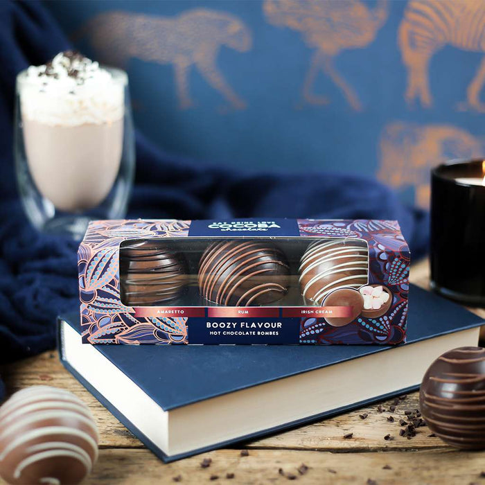 Cocoba 3 Pk Hot Chocolate Bombes with Marshmallows