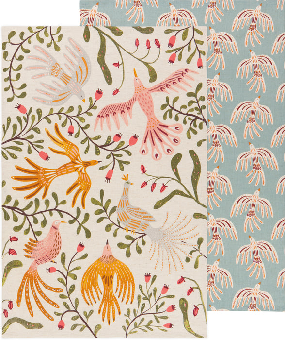 Now Designs Set of 2 Plume Dishtowels