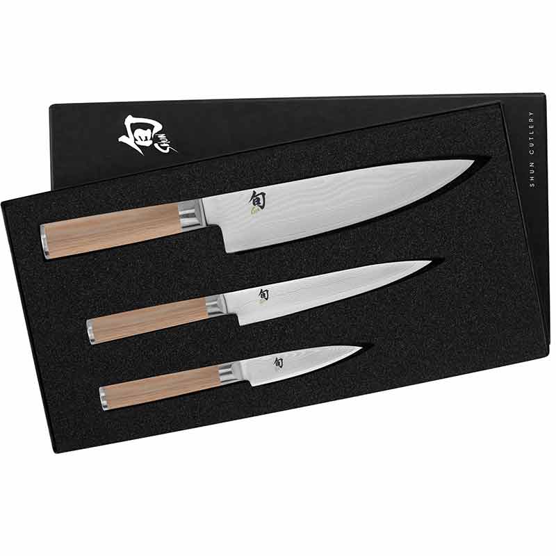 Shun Classic 3-Piece Knife Set — KitchenKapers