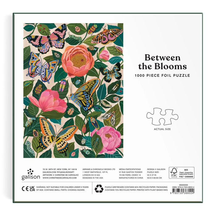 Between the Blooms 1000 Piece Puzzle