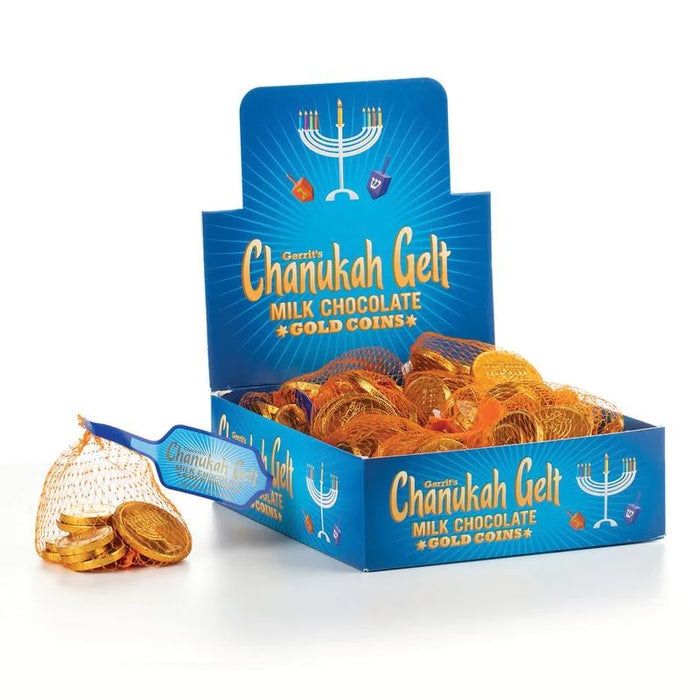 Gerritt's 1.5 oz Chanukah Gelt Milk Chocolate Coins