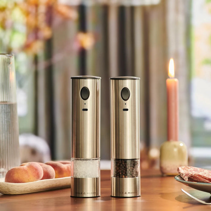 Battersea 8" USB Electronic S+P Mill Set