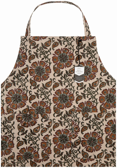 Danica Heirloom Elysian Block Print Apron