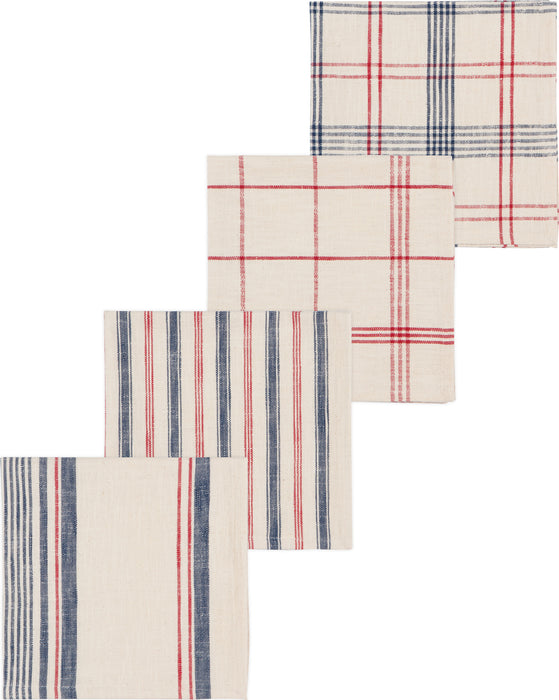 Danica Heirloom Set of 4 Bastien Vintage French Napkins