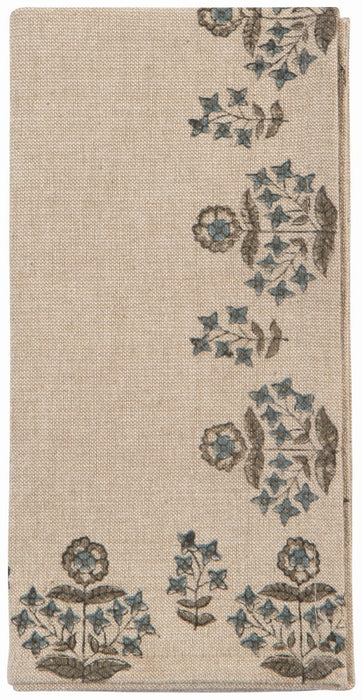 Danica Heirloom Set of 4 Block Print Napkins
