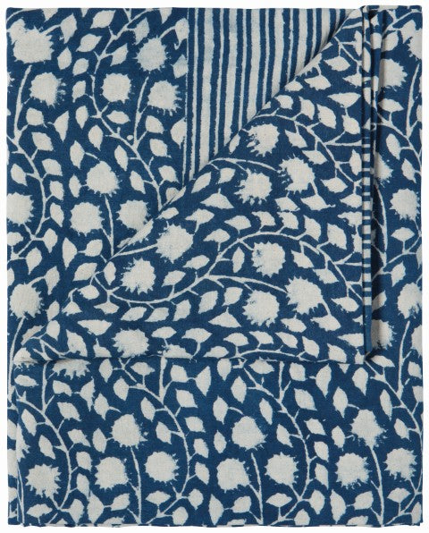 Danica Heirloom 60" x 90" Block Print Tablecloth