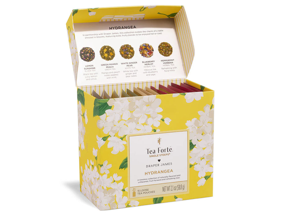 Tea Forte Hydrangea Tea Sampler