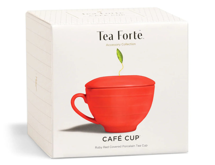Tea Forte Ruby Red Café Cup