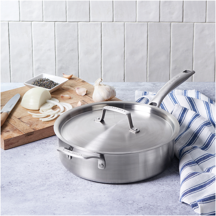 Le Creuset Essentials Stainless Steel 10 Piece Cookware Set
