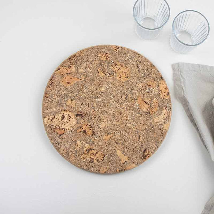 Liga Natural Cork Round Trivet