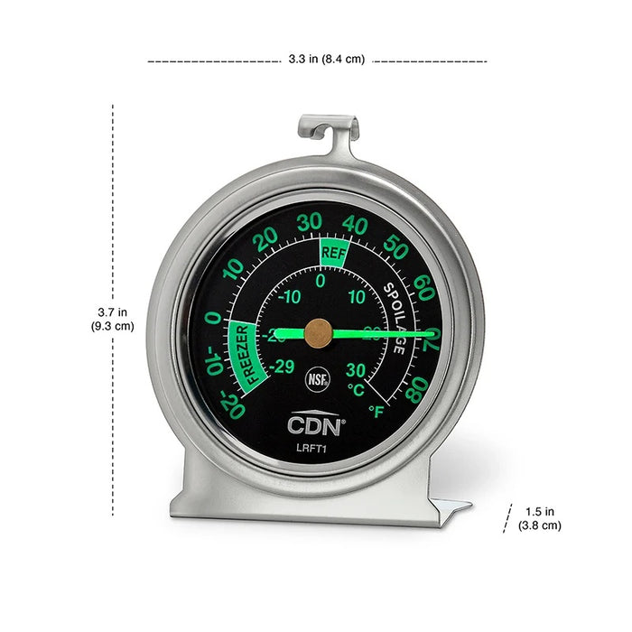Large Refrigerator/Freezer Thermometer