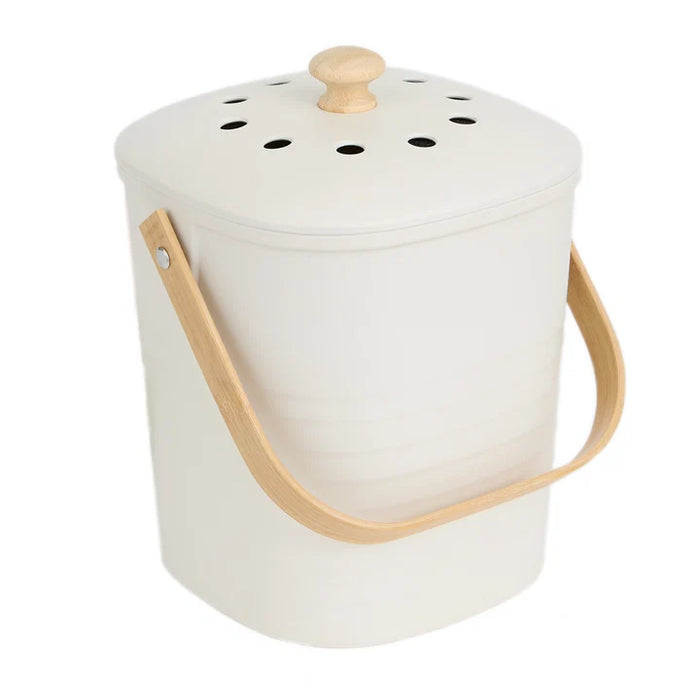 RSVP Bamboo & Melamine Compost Pail