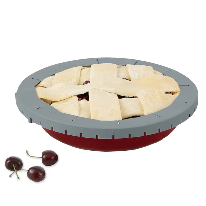 Pie Shell Shield RSVP Silicone Pie Crust Shield β KitchenKapers