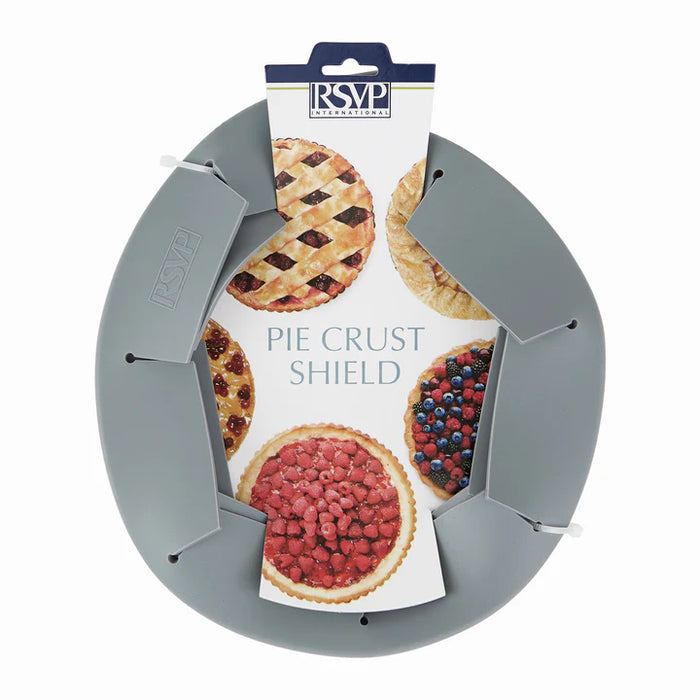 Pie Shell Shield RSVP Silicone Pie Crust Shield β KitchenKapers