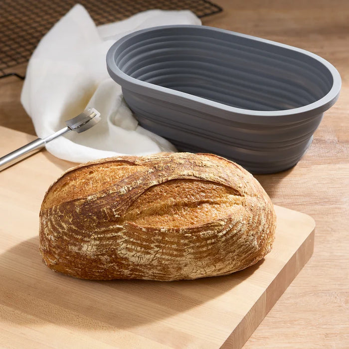 RSVP Collapsible Silicone Proofing Basket