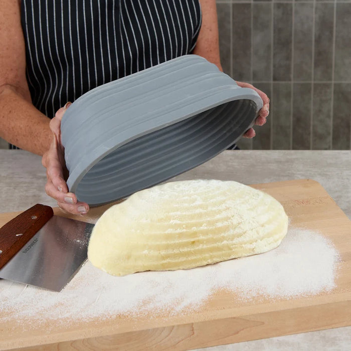 RSVP Collapsible Silicone Proofing Basket