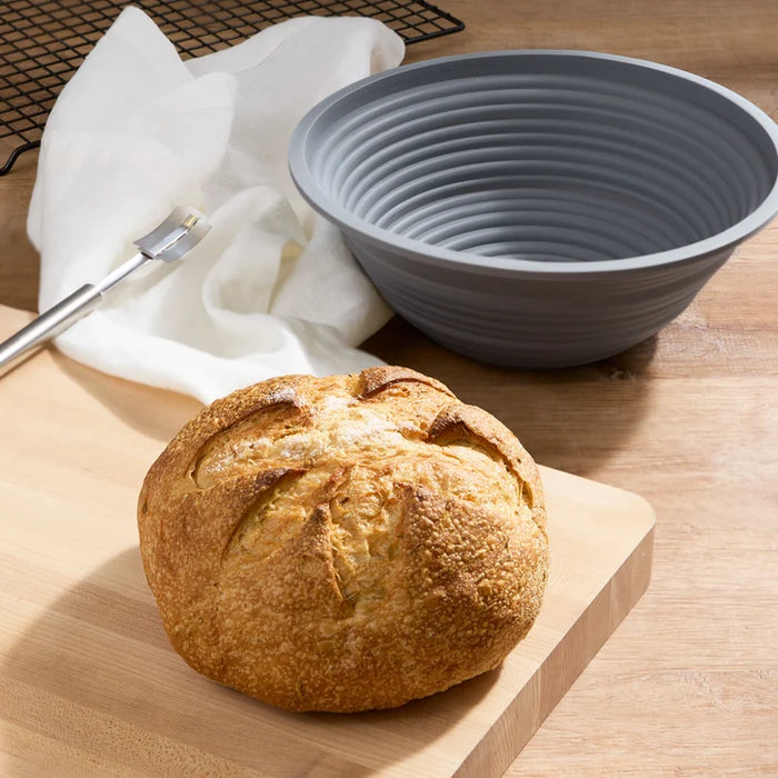 RSVP Collapsible Silicone Proofing Basket