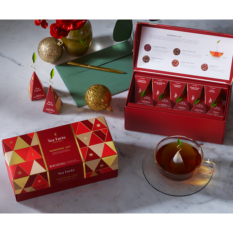 Tea Forte Warming Joy Tea Assortment Petite Box — KitchenKapers
