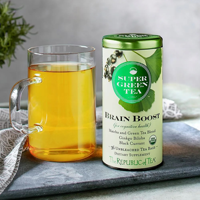 Republic of Tea Brain Boost Organic Super Green Tea