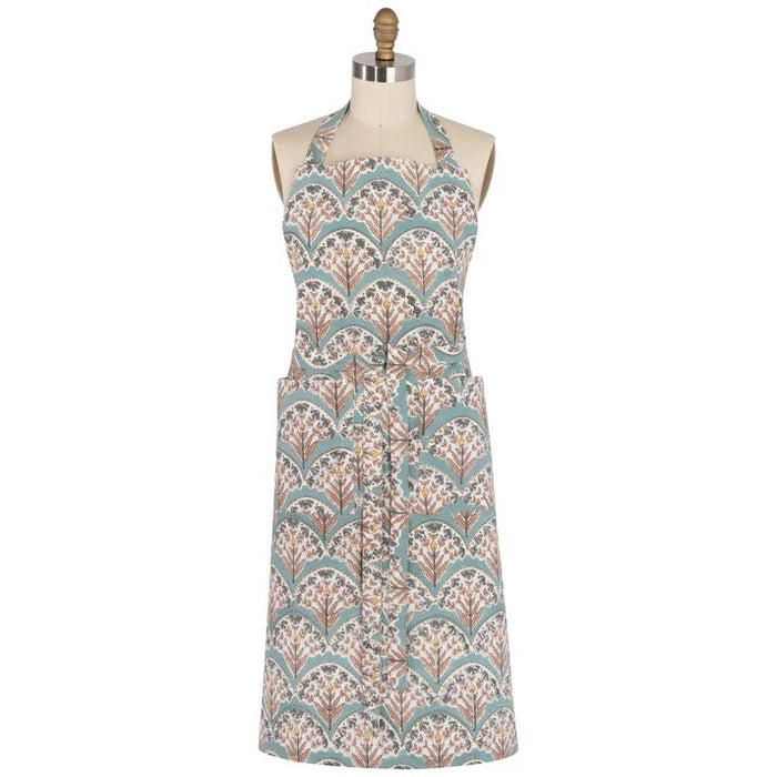 Danica Heirloom Bouquet Block Print Apron