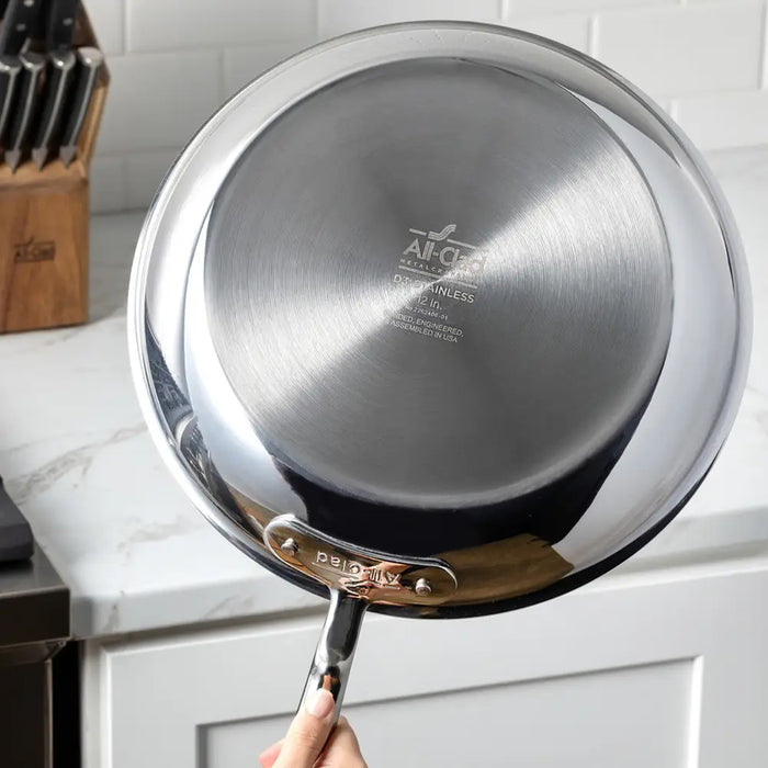 All-Clad D3 Stainless 2-piece Fry Pan Set