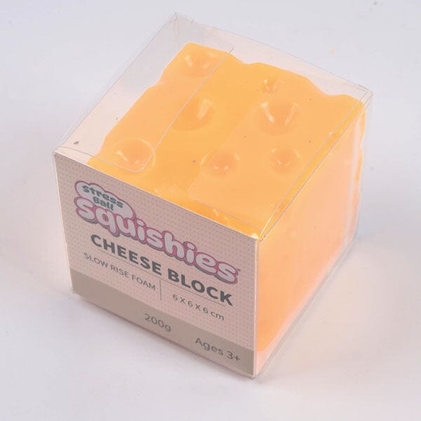 Squishies Slow-Rise Cheese Block