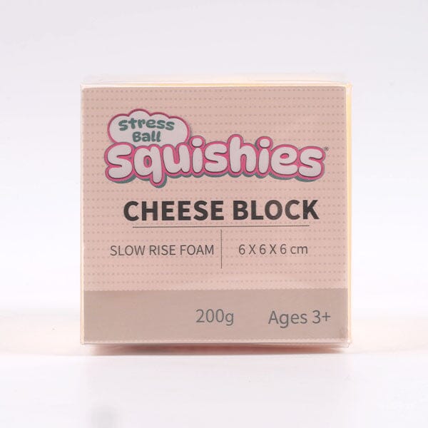 Squishies Slow-Rise Cheese Block