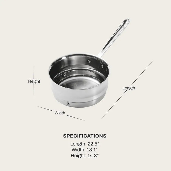 All-Clad Stainless Steel Double Boiler Insert