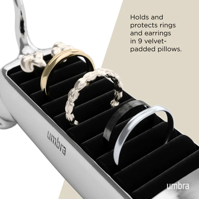 Umbra Ali Cat Chrome Ring Holder