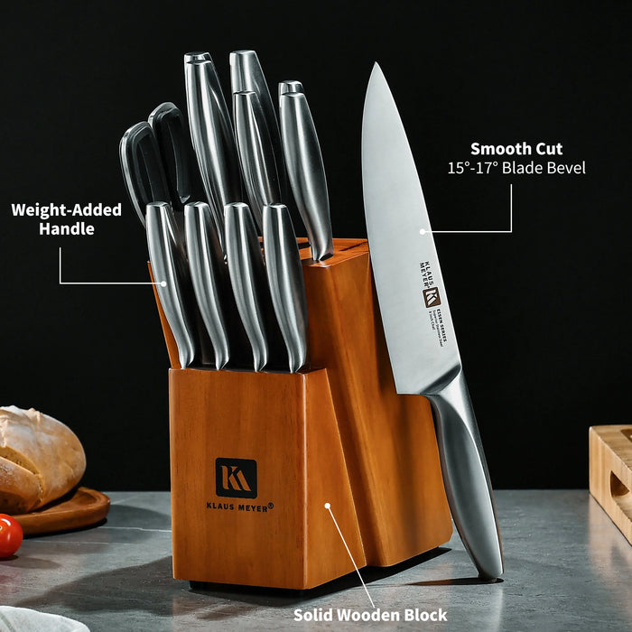Klaus Meyer Eisen 13 Piece Knife Block Set