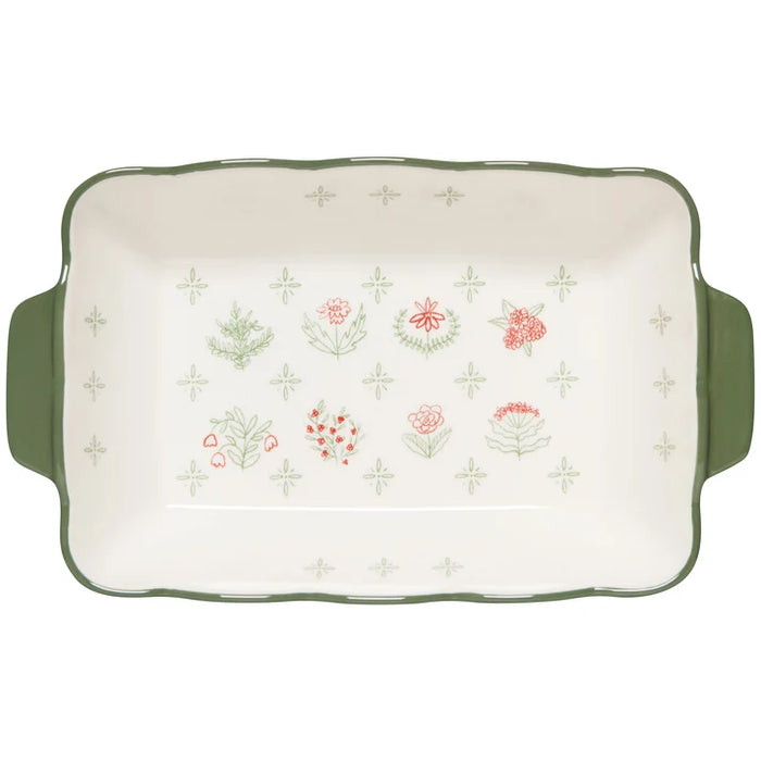 Camellia 7.75"X 13" Baking Dish-2.25 Qt