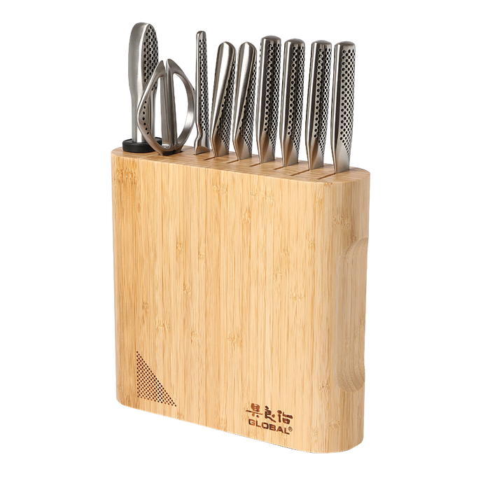 Global Kanpeki 10pc Knife Block Set