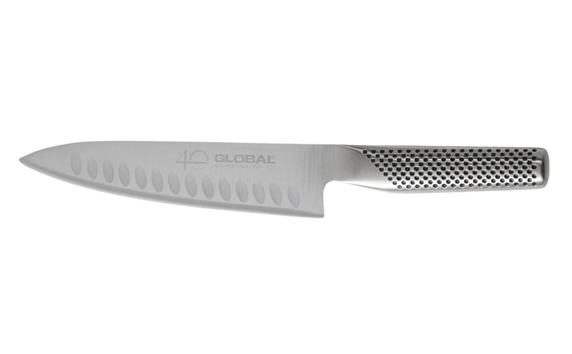 Global 40th Anniversary 7" Fluted Chef's Knife