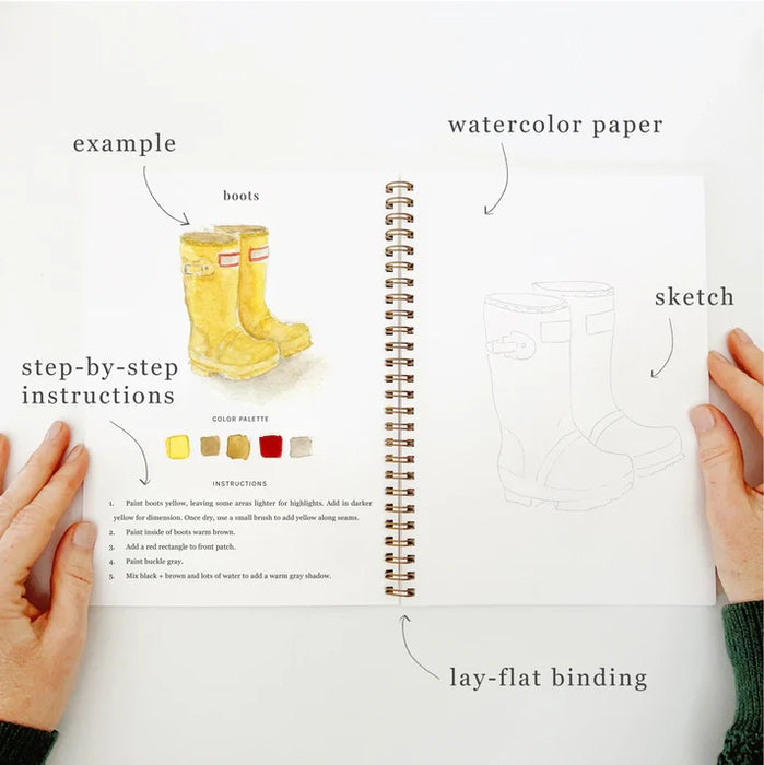 Emily Lex Studio Garden Watercolor Workbook