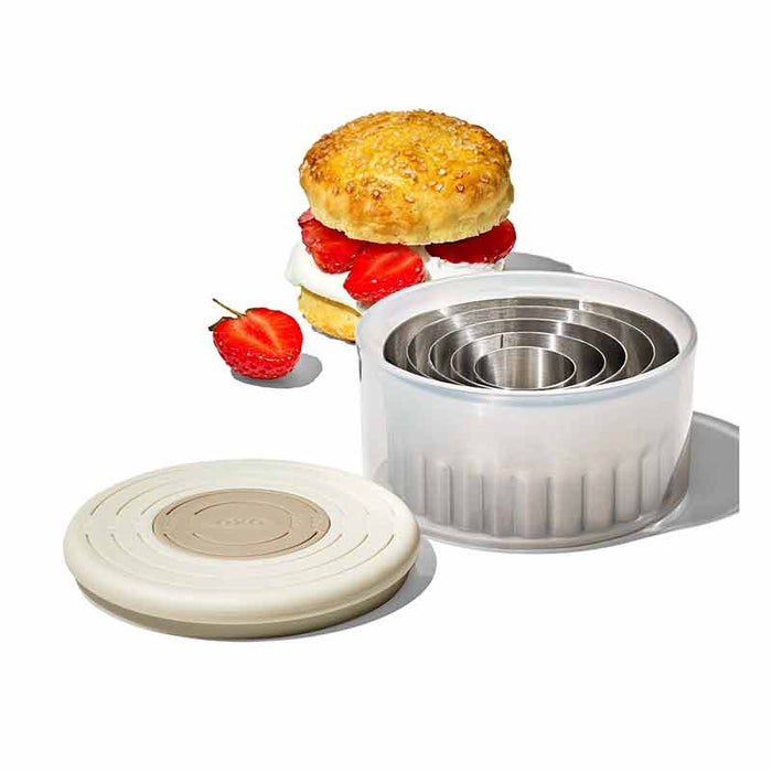 OXO Double-Sided Cookie and Biscuit Cutter Set