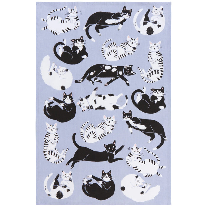 Set of 2 Meow And Furever Printed Dishtowels