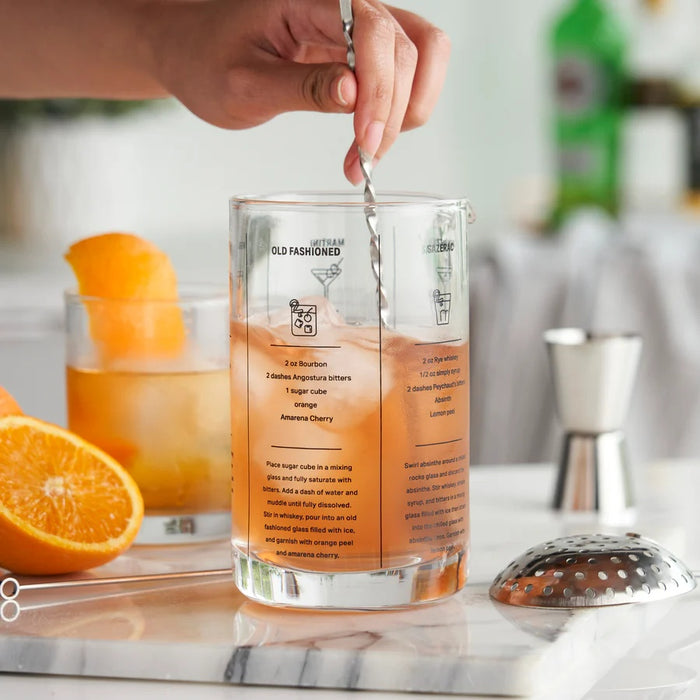 True 17 oz Recipe Mixing Glass