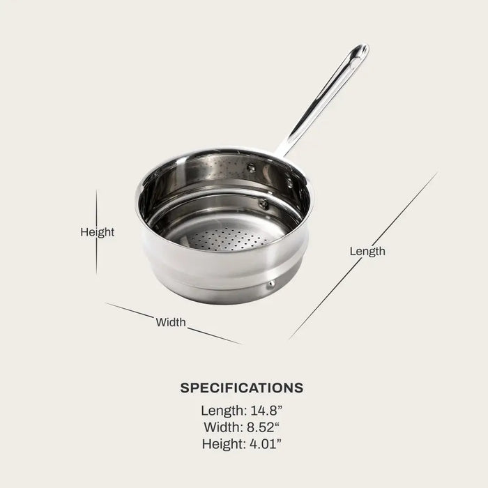 All-Clad Stainless Steel Universal Steamer Insert