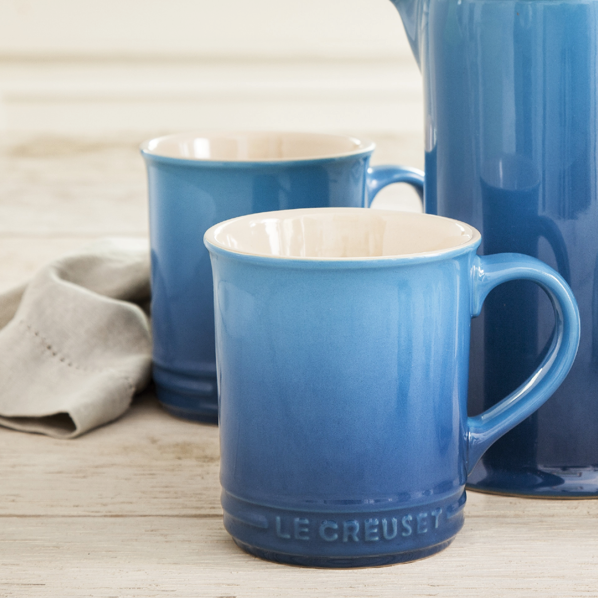 Le Creuset Set of 4 Mugs — KitchenKapers Le Creuset Set of 4 Mugs — KitchenKapers