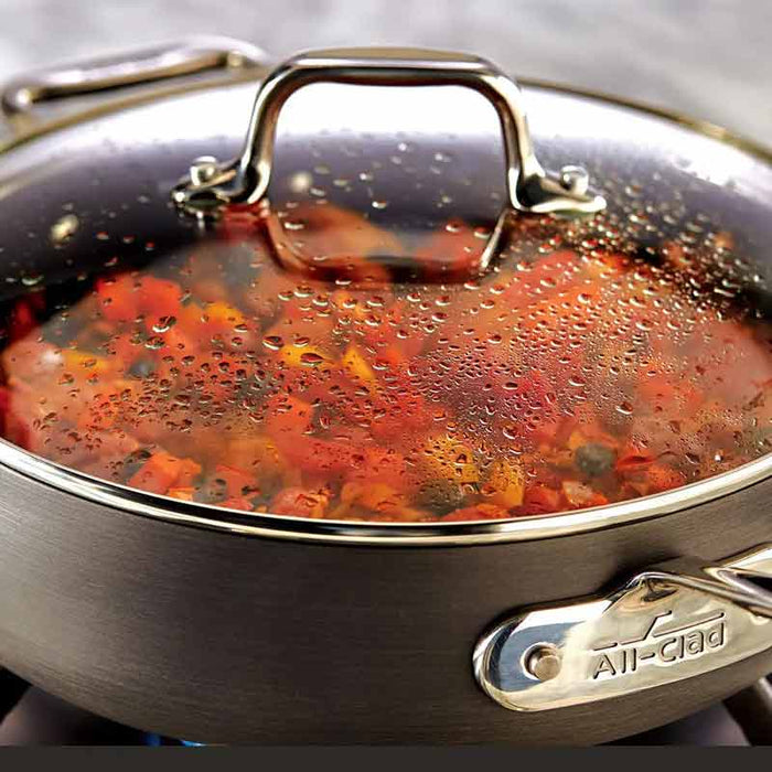 All-Clad HA1 Hard Anodized Nonstick 12" Fry Pan with Lid