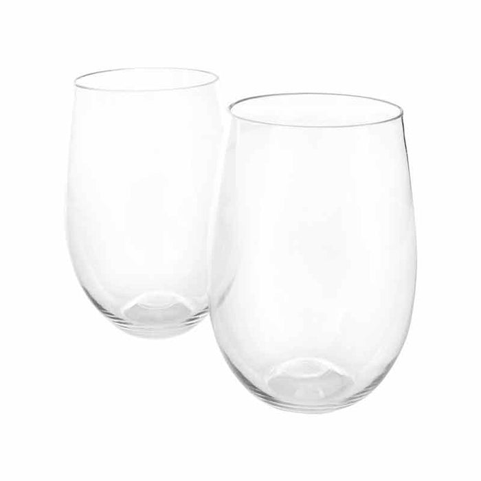 Flexi Set of 2 Shatterproof Wine Glasses