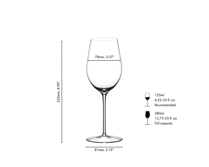 Riedel Set of 2 Sommeliers Riesling / Zinfadel Glasses
