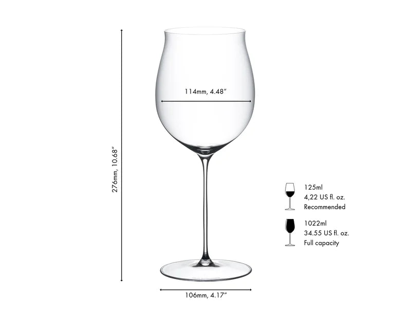 Riedel Set of 2 Superleggero Burgundy Grand Cru Glasses