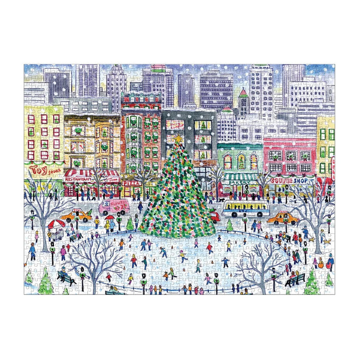 Galison Christmas in the City 1000 Piece Puzzle