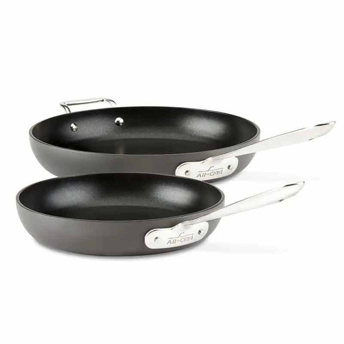 All-Clad HA1 Hard Anodized Nonstick 10" & 12" Fry Pan Set