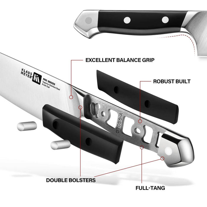 Klaus Meyer Pro 11 Piece Knife Block Set