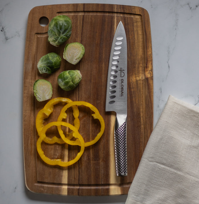 Global 40th Anniversary 7" Fluted Chef's Knife