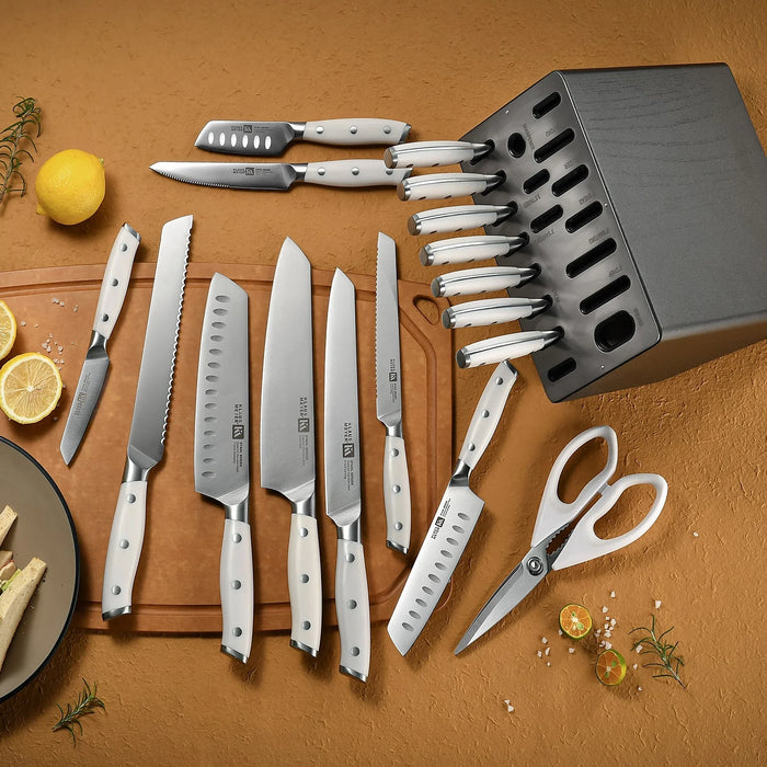 Klaus Meyer Stahl 19 Piece Knife Block Set