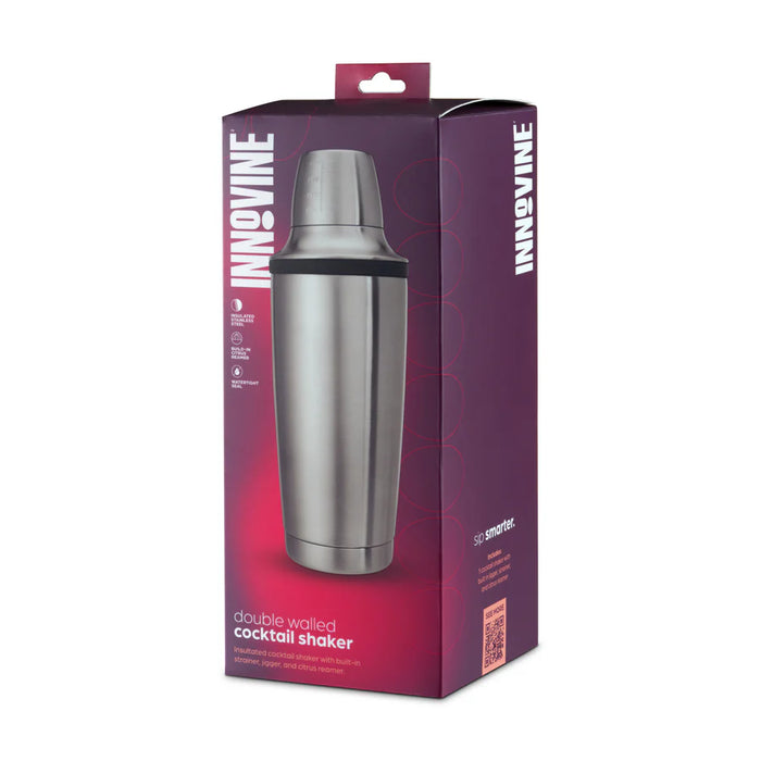 InnoVine Double-Walled 18 oz Cocktail Shaker