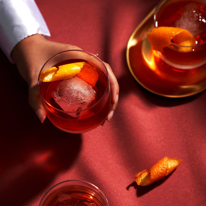 Viski Raye Crystal Negroni Glass Set of 2